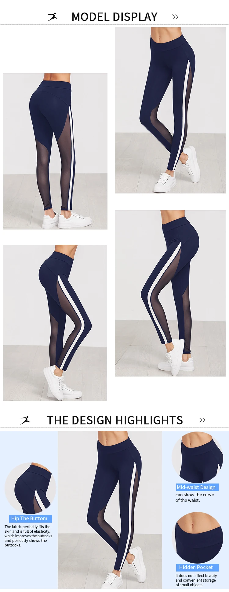 Grosir Indonesia Yoga Celana Legging Celana Yoga Gym Wanita