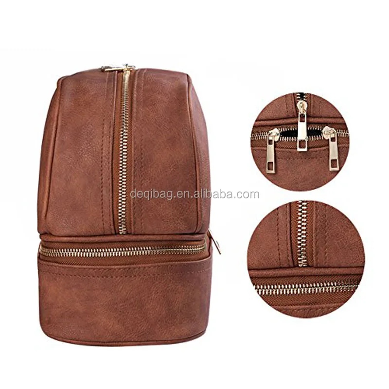 Leather Toiletry Bag Men Travel Organizer Shaving Dopp Kit For Business Trips Vacations Sport Leather Toiletry Bag Men Travel Organizer Shaving Dopp Kit For Business Trips Vacations Sport
