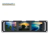 Alibaba Gold Supplier Triple 5 Inch LCD HD-SDI Monitor built-in tally light peaking focus assist