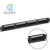 Glory 24-Port Cat6 RJ45 Unshielded Wall Mount or Rack Mount Patch Panel