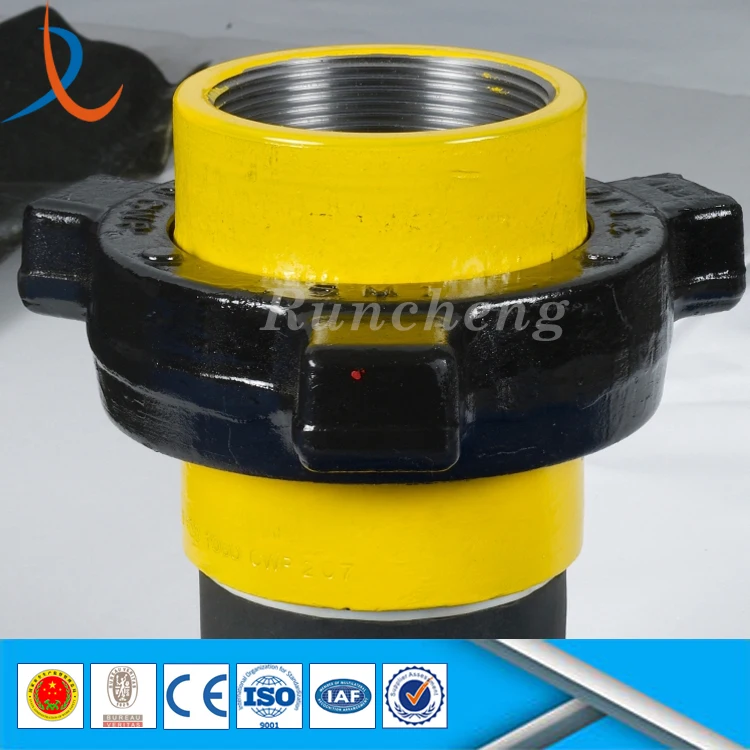 Api 16c Butt Weld Hammer Union / High Pressure Hammer Union / Oilfield