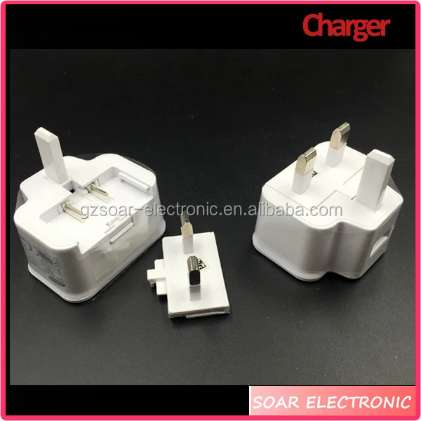 3 pink UK Plug Charger Andorid Travel Wall Charger Adapter UK Plug Power Adapter for Samsung