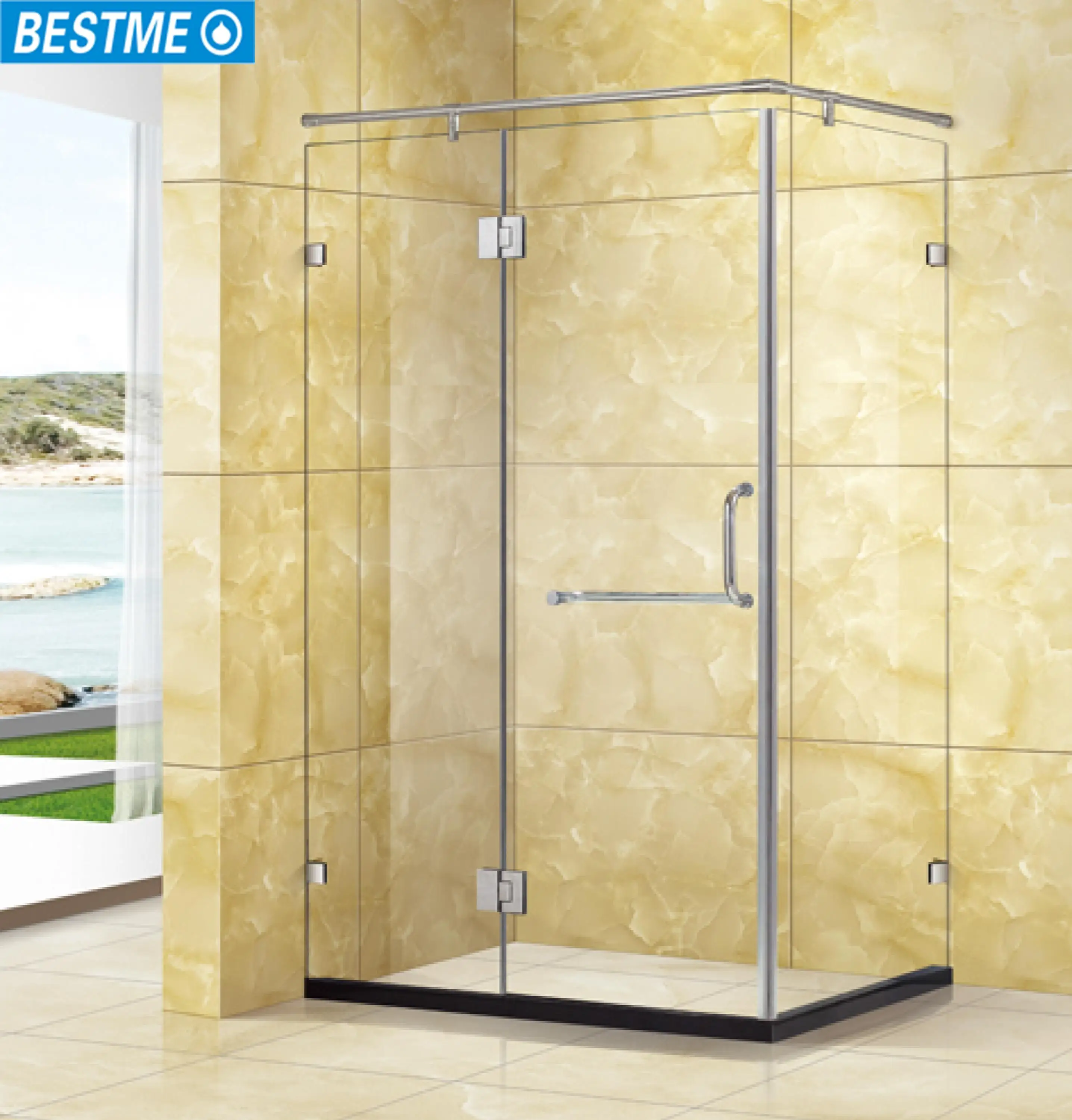 Simple Frameless Tempered Glass Shower Cubicles Enclosure Sri Lanka Buy Shower Cubicles 5758