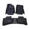 Waterproof Easy Cleaning Liner Boot 5D Car Mat Hot Pressed For Mitisubishi Lancer ex PU Leather Car Floor Mat