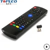 For Android Smart TV Box MX3 2.4G wireless backlight keyboard Air remote Control