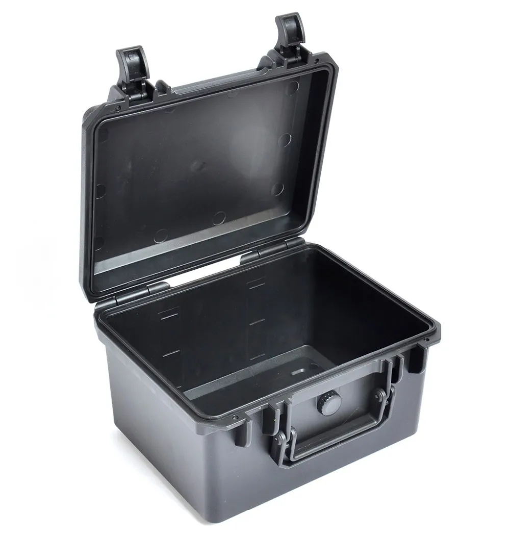 Small Plastic Toolbox Hard Case Waterproof Shockproof Tool Box With ...