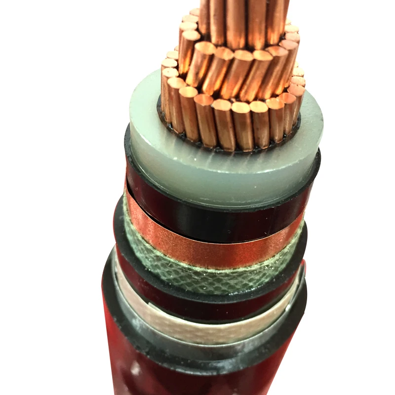 铝导体无电缆样品 xlpe 电缆 500平方毫米