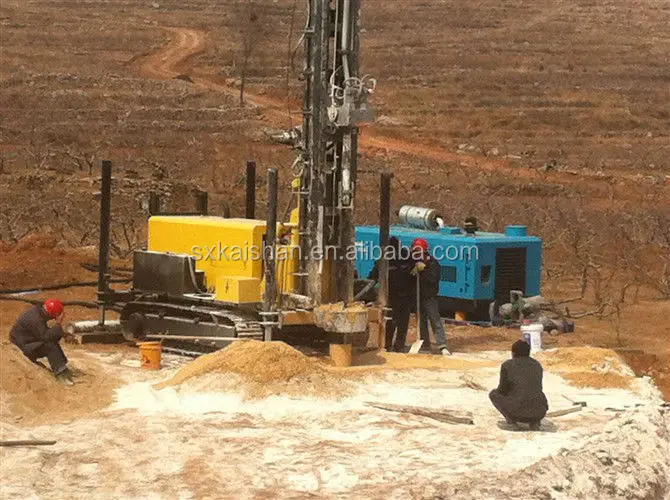 Kw20 Water Well Drilling Rig Machine,200m Water Well Drilling Equipment