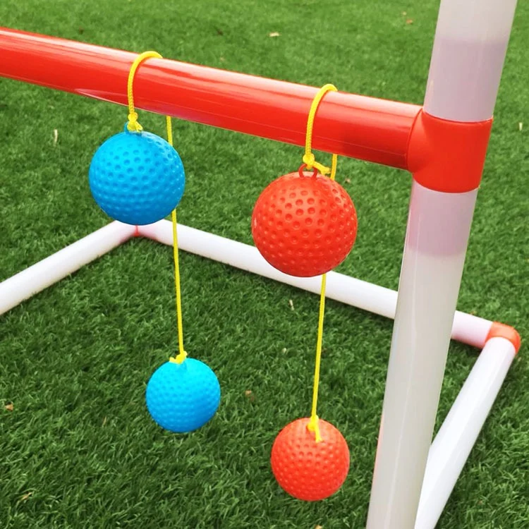 Triumph Classic Ladder Toss Game Set Ladder Golf Toys Includes 6 Soft