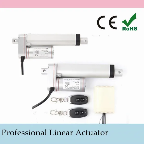 12 Volt Linear Actuator Heavy Duty 4/" Linear Actuator Stroke 250 Pound Max Lift
