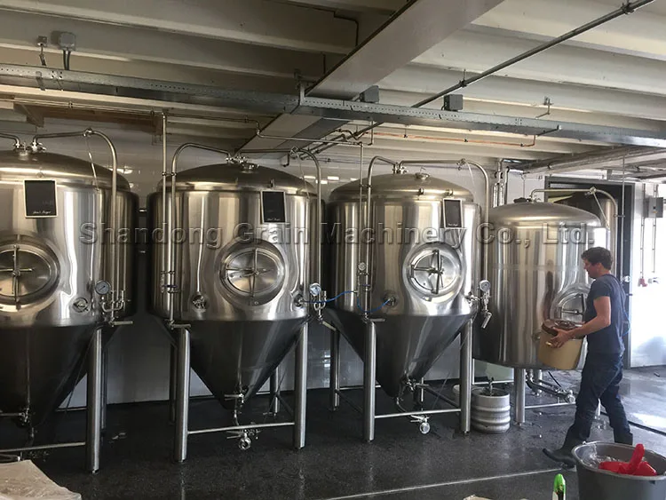 Stainless Steel Or Copper Beer Making Plant 50l To 5000l