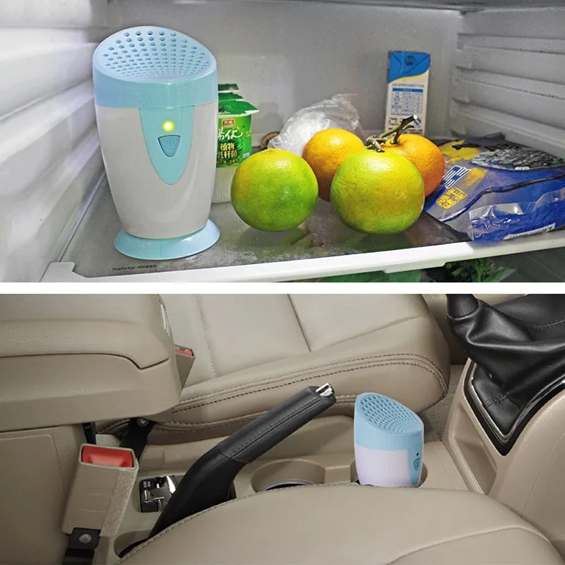 Portable Deodorizer Sterilizer Battery Powered Ozone Air Purifier Ozone Generator For Car