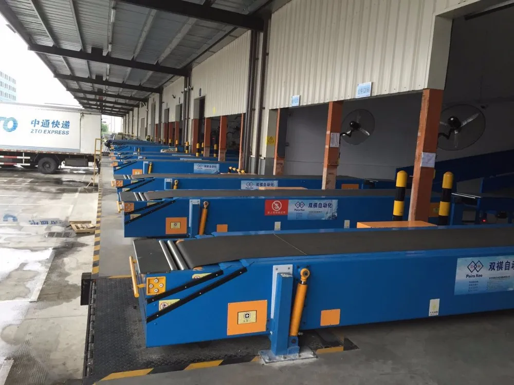 Shuangqi lifting truck loading conveyor telescopic belt conveyor, View lifting conveyor, Product