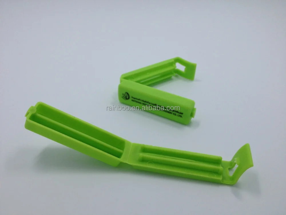 Hot Selling 6cm Logo Printed Plastic Bag Closure Clip For Promotion