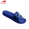 Chancletas new customize fabric upper slippers men slides sandals