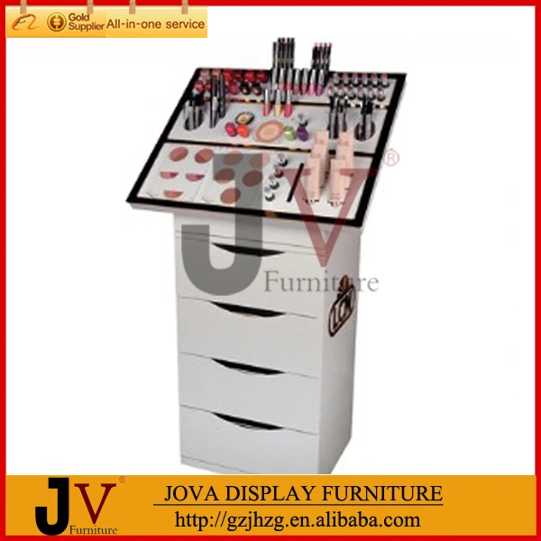 Acrylic Cosmetics Interior Design For Makeup Beauty Shop Display