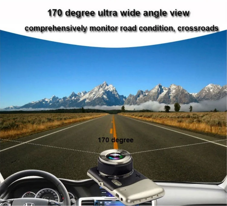 Full Hd 1080p A21 Dual Camera Dashcam 120 Degree Loop Recording Channel