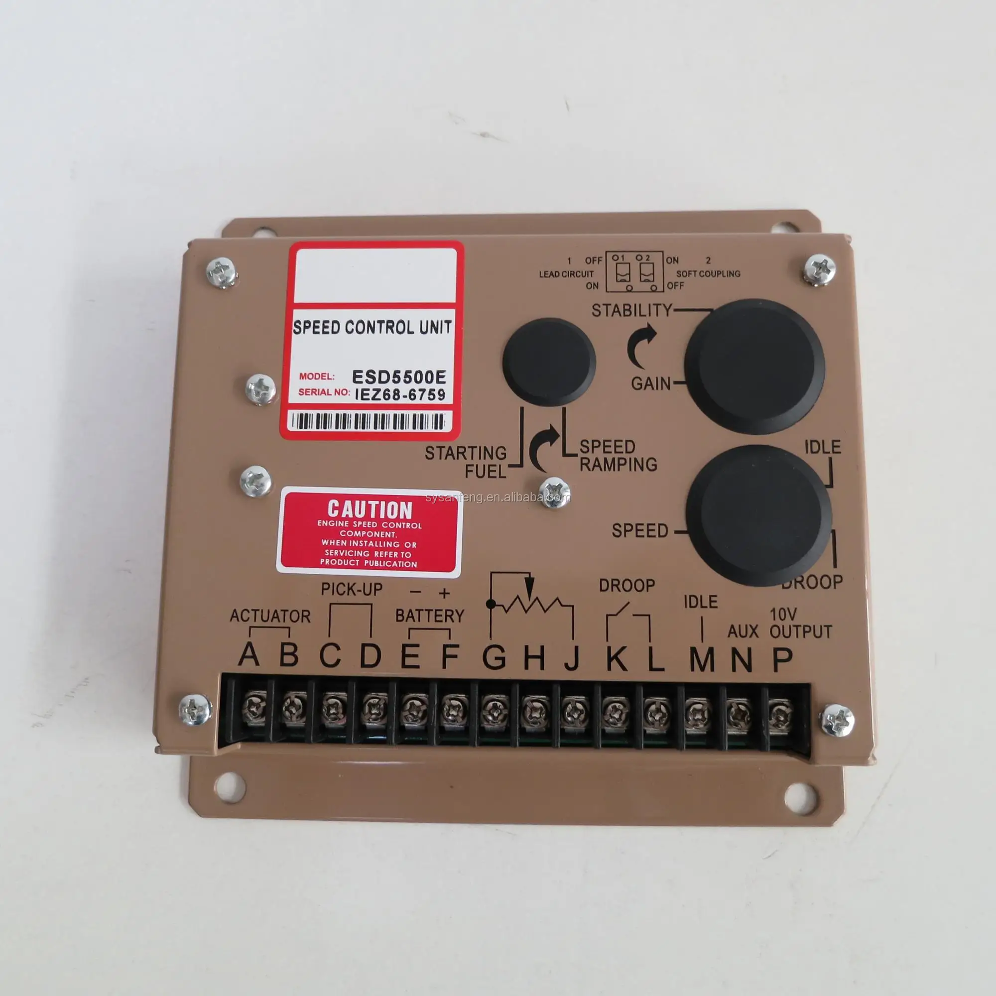 Speed Control Unit ESD5500E Spare Parts For Diesel Generator Speed Governor 