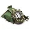 Multifunctional Aluminum Alloy Compass with Map Measurer Distance Calculator Great for Hiking Camping Motoring Boating Back