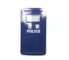 Blue aluminum Police light riot shield