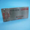 UV printing QR 128 barcode snap off plastic key tag for Shopping Mall Membership Management