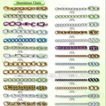 anodized aluminum chain