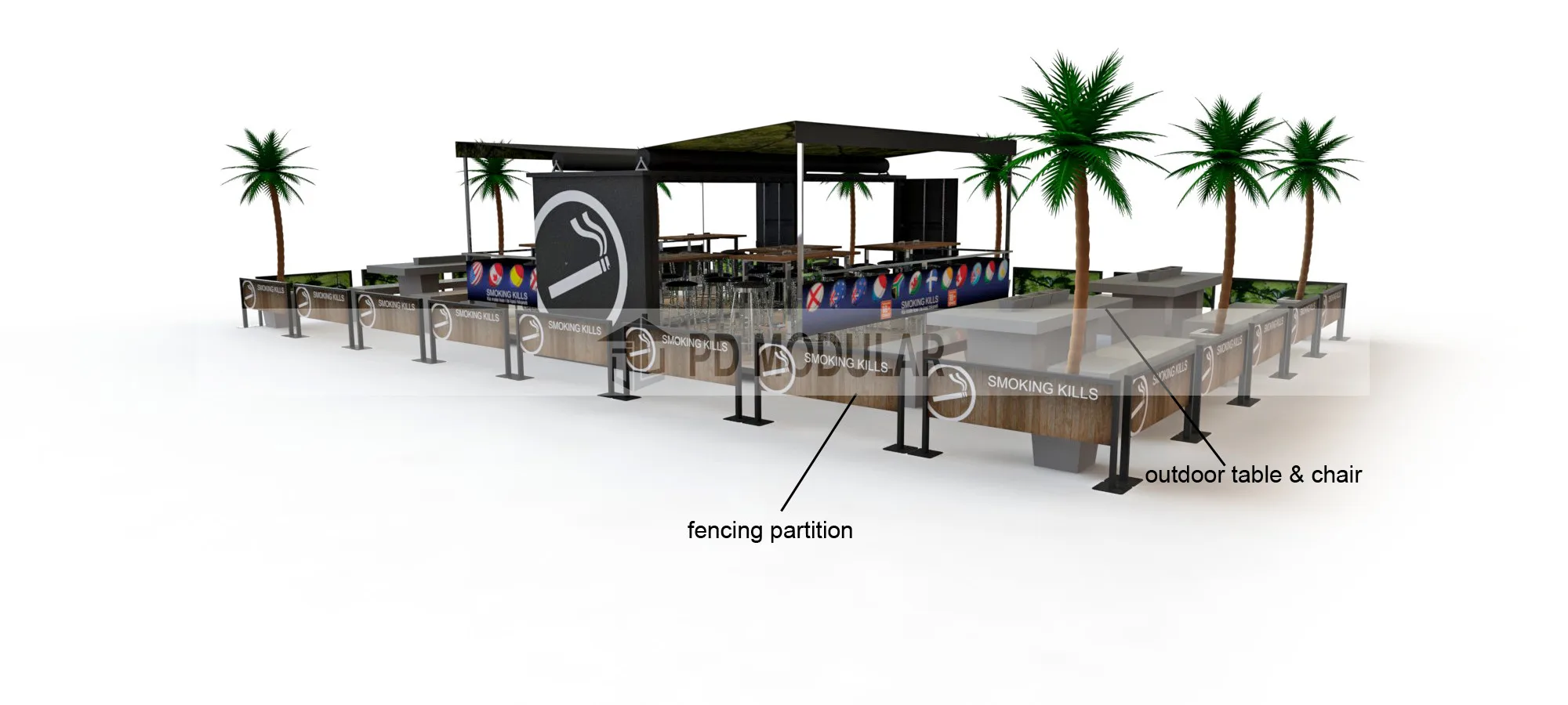 expandable living container house