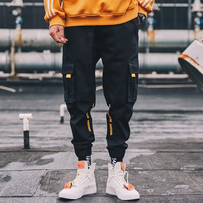 6 pocket track pants