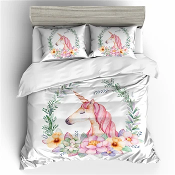 unicorn baby bedding