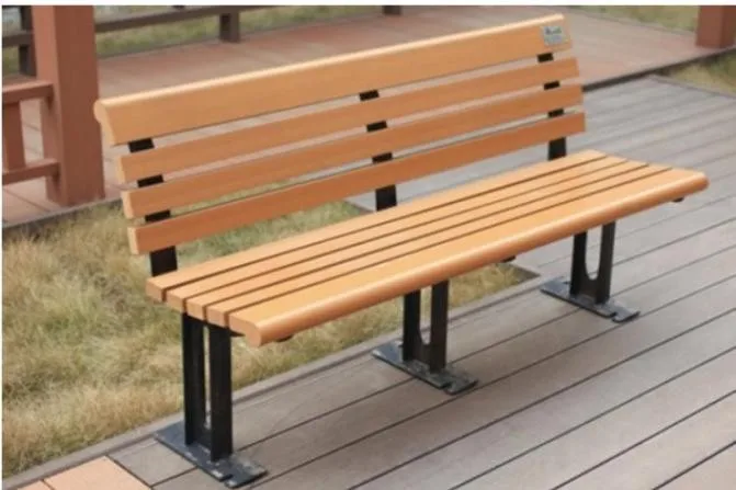 Wood Plastic Composite Bench Chair Patio Benches Garden Use