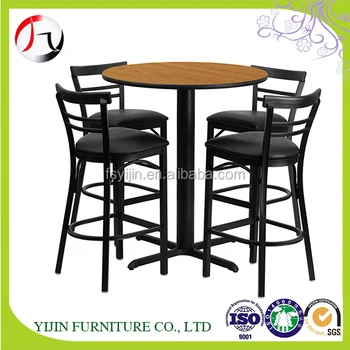 tables folding bistro foldable cocktail plastic bar chairs larger