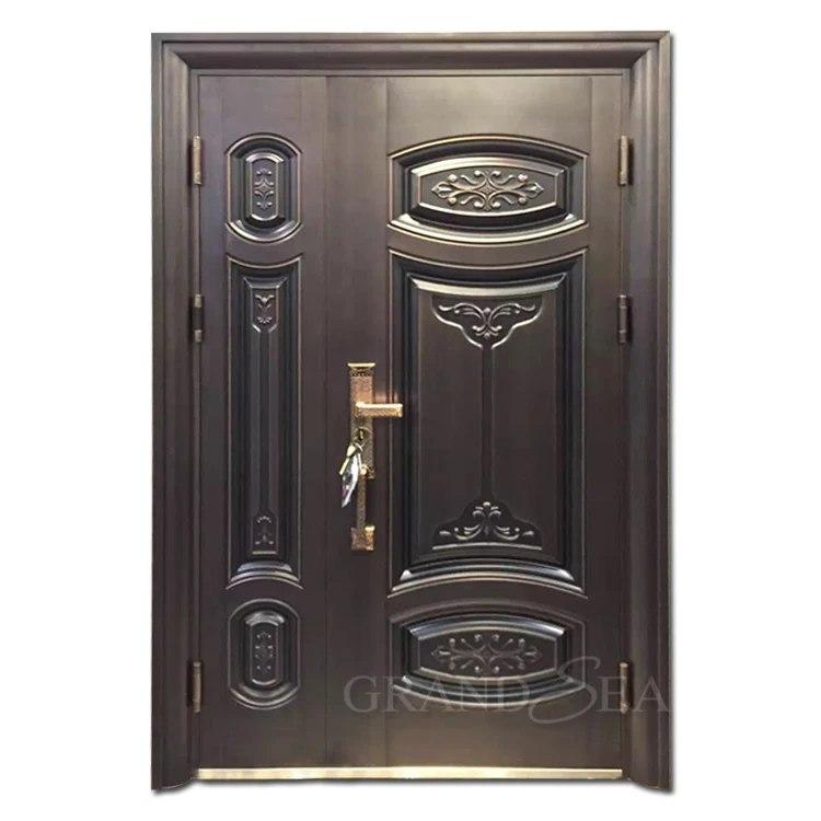 Newest Kenya Steel Door Design Security Gates Entry Doors With Cheap