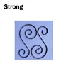 Stainless steel spring Craft wire forming of single side flower