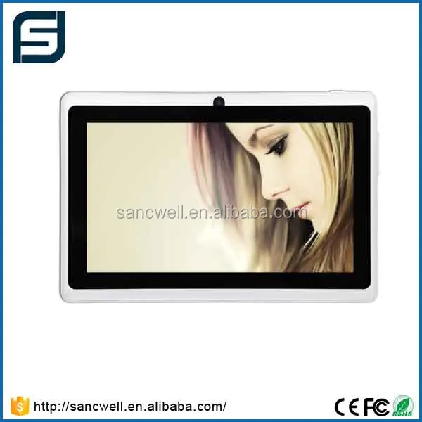 Low price 7inch Android 4.4 System Tablet Case Table PC Laptop Computer