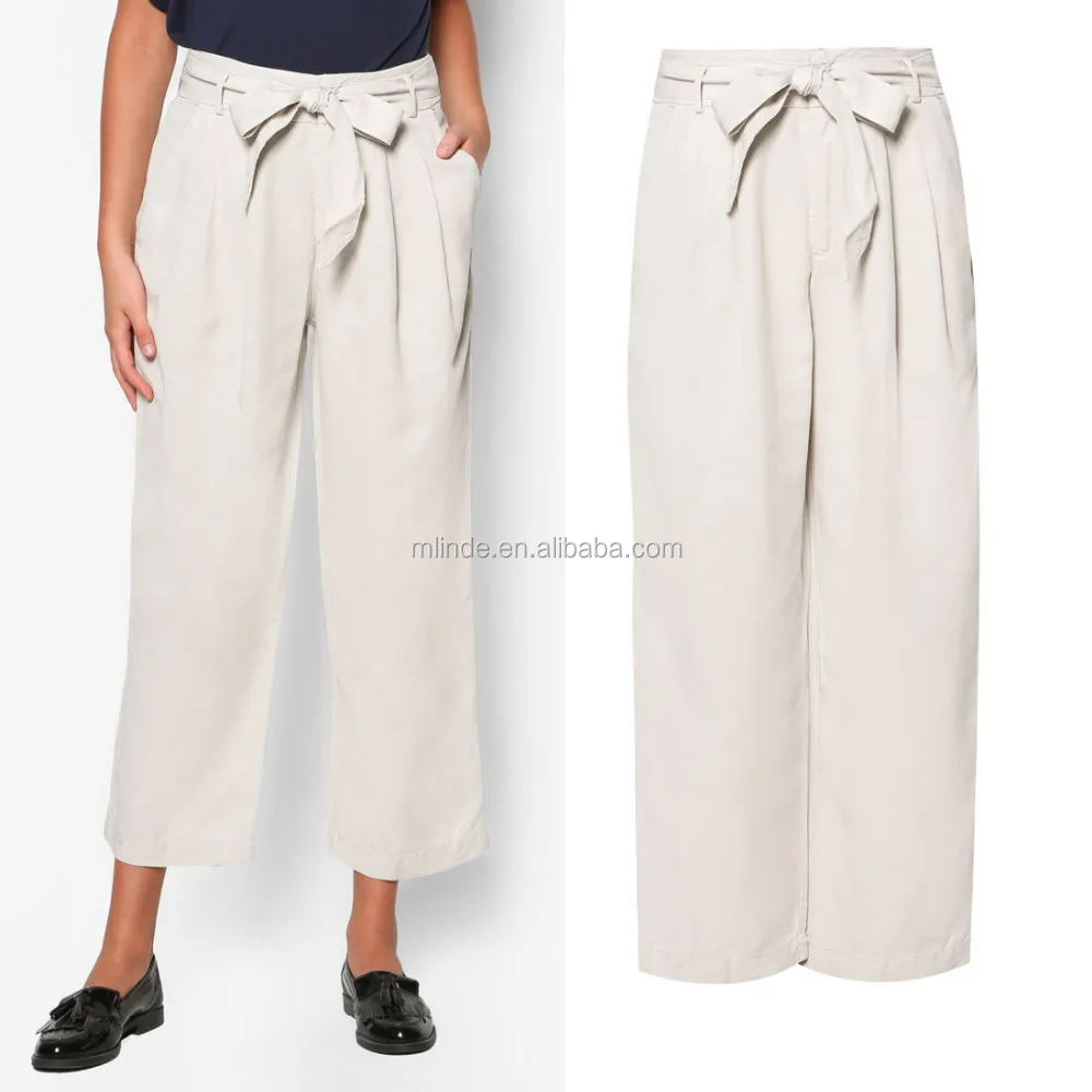 plus size linen trousers