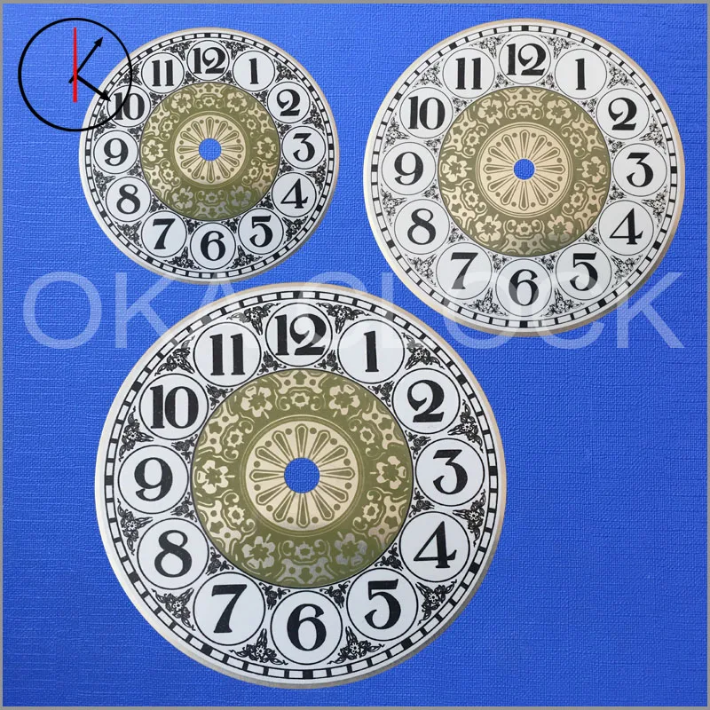 Arabic Numerals Metal Round Clock Dial - Buy Round Clock Dial,Metal ...