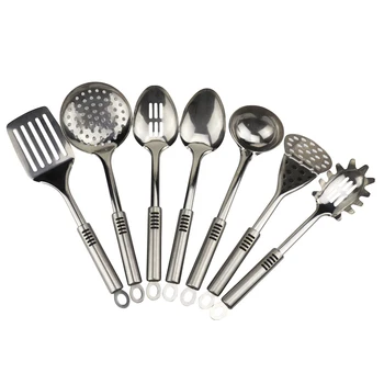 metal kitchen utensils set