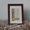 China professional quality MDF wood photo frame with passepartout