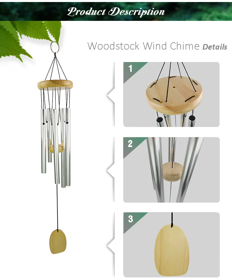 庭の装飾のための100 手作りの素晴らしいグレースデザイン卸売ウッドストックウィンドチャイム Buy 木製工芸品 風鈴 クリスマスギフト Product On Alibaba Com