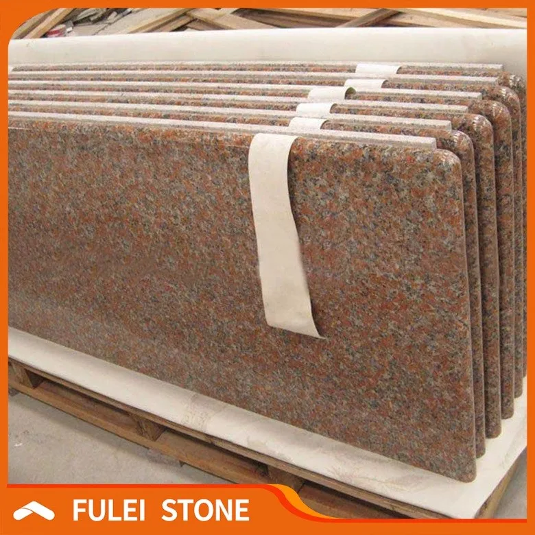 Natural Polished Prefab G562 Maple Red Granite Concrete