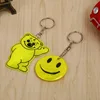 Manufacturers Custom Pvc Floating Reflective Bear Keychain