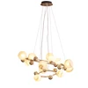 gold pendant light Wandering earth round pendant lights post modern living room dining room bedroom study