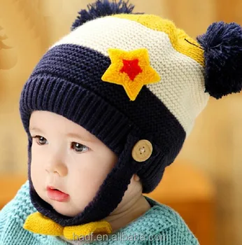 baby boy knit hat