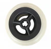 Injection moulding parts industrial smooth plastic pu wheel rollers manufacturer polyurethane wheels