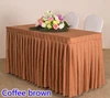 box pleats decorative coloring tablecloth linen table covers luau table skirt tablecloths table cloth