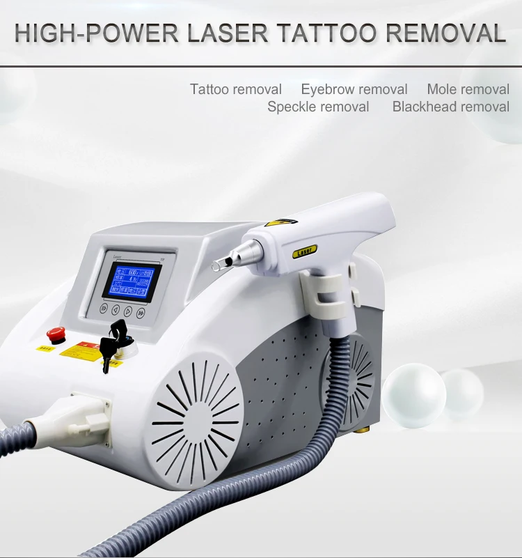 Laser tattoo eyebrow mole blackhead removal salon beauty equipment