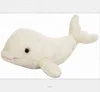 white grey plush ocean animal stuffed sea toy fish doll gray shark Stuffed Animal dolphin Plush Doll Toy Birthday