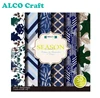 30 sheets winter design sheet scrapbooking paper craft paper stack pads