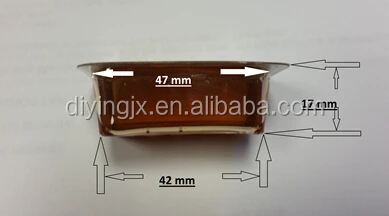 Aluminum Foil Liquid Sauce Paste Blister Packing Machine With Function Forming Filling Sealing Cutting