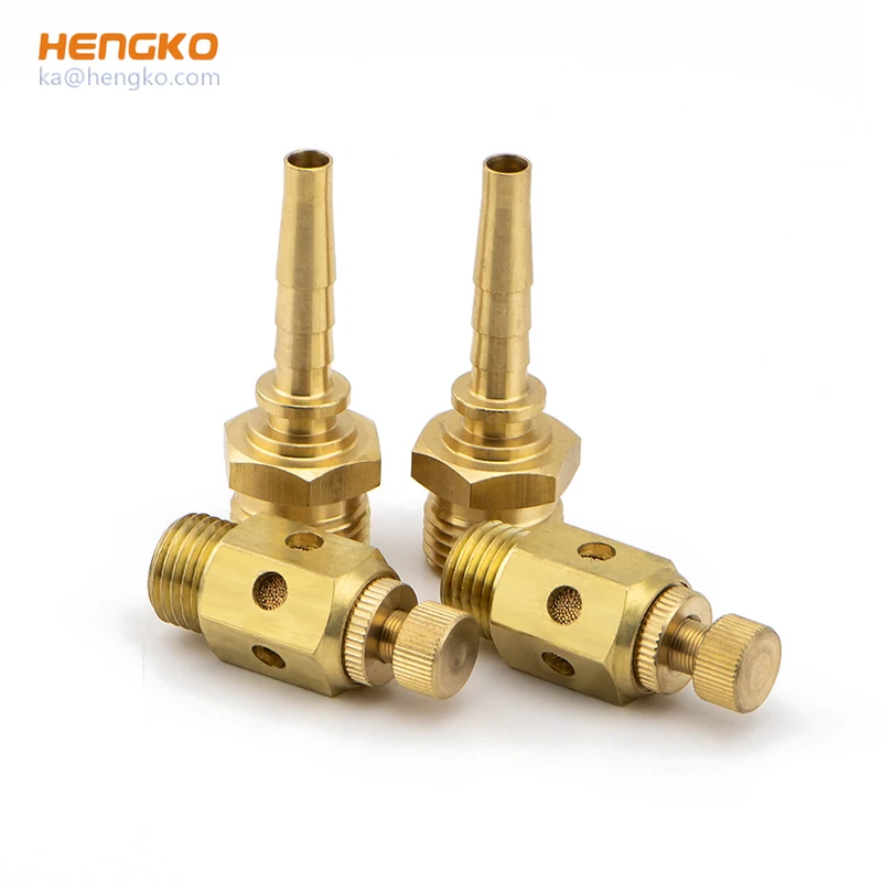 
HENGKO noise reduce air solenoid valve noise reduce air solenoid adjustable exhaust muffler 
